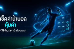 เช็คค่าน้ำบอล คุ้มค่า