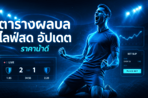 ตารางผลบอล ไลฟ์สด อัปเดต